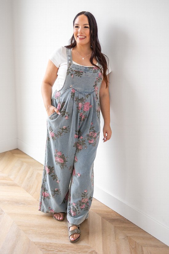 Amara Denim Overalls